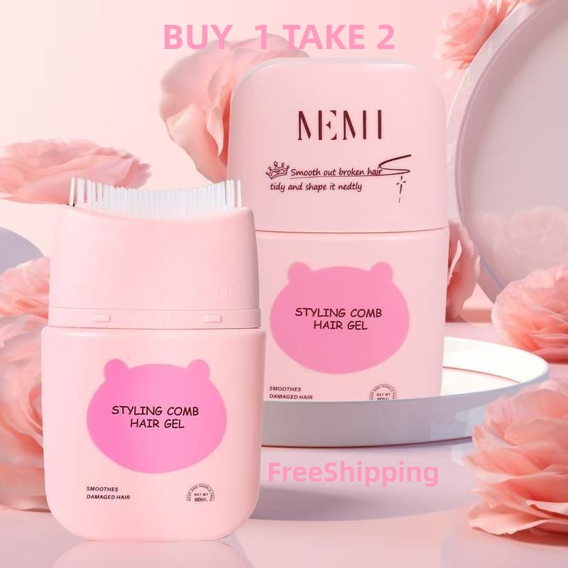 BUY 1 TAKE 2 SHAPING HAIR GEL WITH STYLING COMB- Easy to Use, Light-weight, Neatly Style Hair, Enhance and Define Hair Perfectly BUY 1 TAKE 2 SHAPING HAIR GEL WITH STYLING COMB- Easy to Use, Light-weight, Neatly Style Hair, Enhance and Define Hair Perfectly
